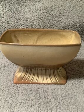 Frankoma Brown Ceramic Accent Vase